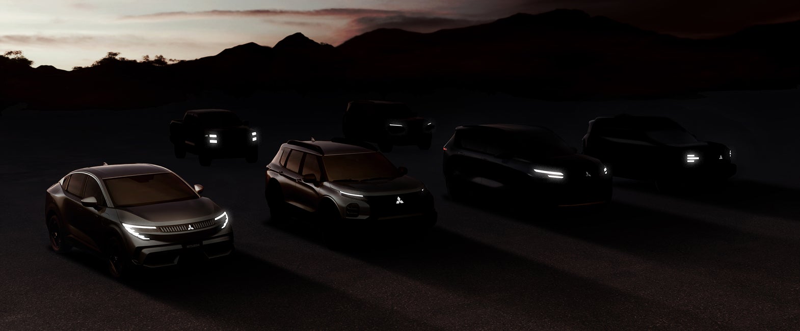 2027 Mitsubishi Eclipse Sportback electric SUV joining the Mitsubishi lineup of Momentum 2030