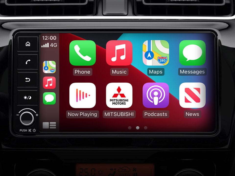 2023 Mitsubishi Mirage apple CarPlay