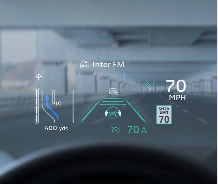 2026 Mitsubishi Outlander PHEV SUV Heads Up Display