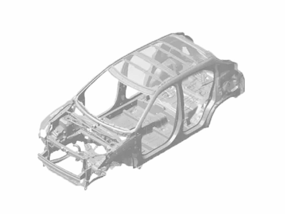 2023 Mitsubishi Outlander Sport SUV RISE Body Construction