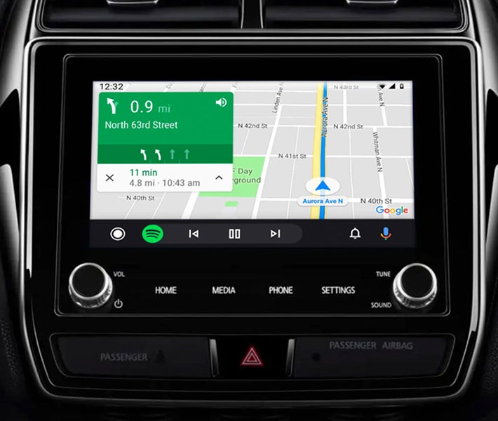 2026 Mitsubishi Outlander Sport SUV Android Auto display