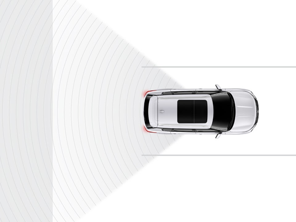 Rear automatic emergency braking feature in the 2022 & 2023 Mitsubishi Outlander SUV.
