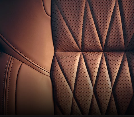 Premium Semi-Aniline Leather Seats with Available Quilted Pattern